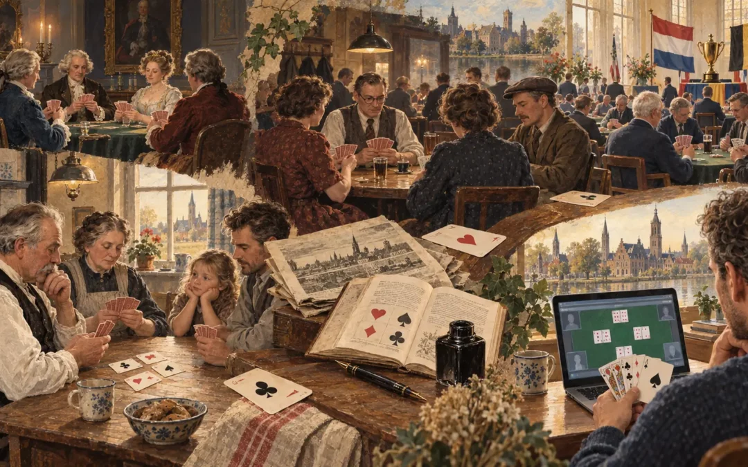 De geschiedenis van het rikken